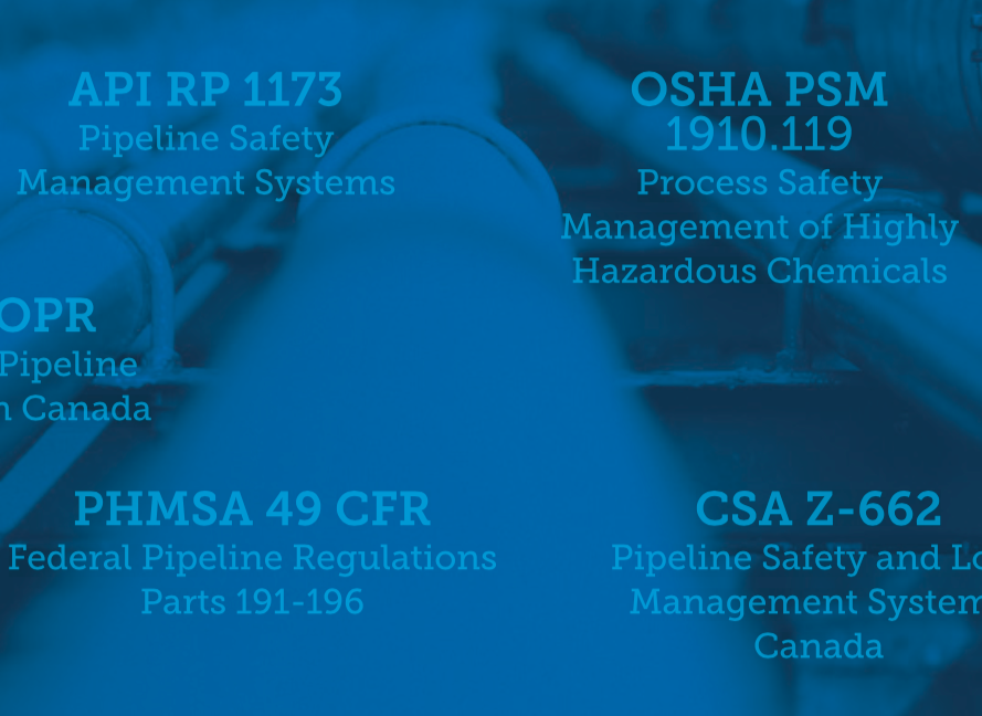 Pipeline Safety Management System Regulations and Standards
